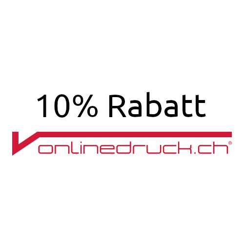 10% Rabatt auf Erstbestellung bei onlinedruck.ch