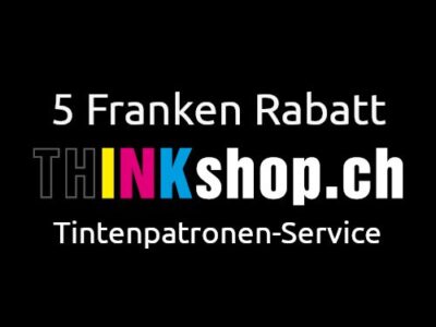 5 CHF Rabatt auf Erstbestellung bei THINKshop